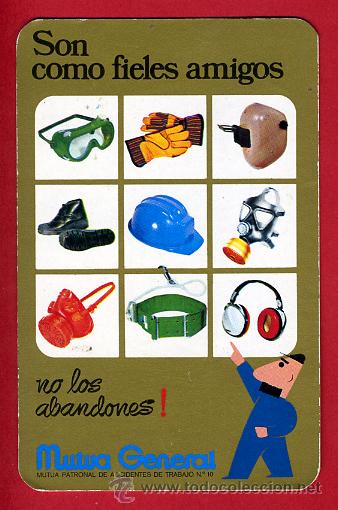 Collectables Calendars: CALENDARIO PUBLICIDAD , MUTUA GENERAL  , 1975 , ORIGINAL ,CAL5334
