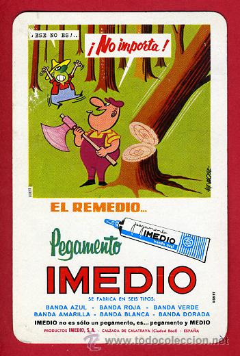 Colecionismo Calend&aacute;rios: CALENDARIO FOURNIER, PUBLICIDAD  PEGAMENTO IMEDIO  , 1978 , ORIGINAL ,CAL5356