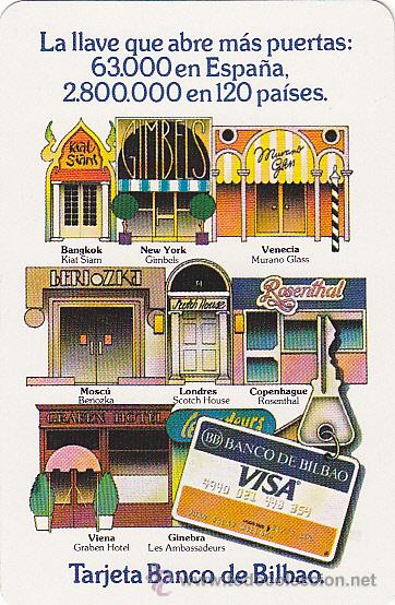 Coleccionismo Calendarios: CALENDARIO BOLSILLO FOURNIER 1980 BANCO BILBAO