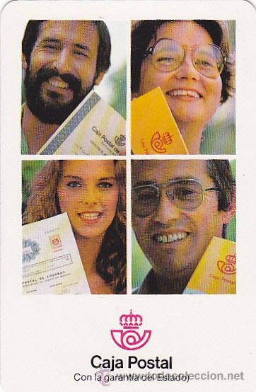 Coleccionismo Calendarios: CALENDARIO BOLSILLO FOURNIER 1980 CAJA POSTAL
