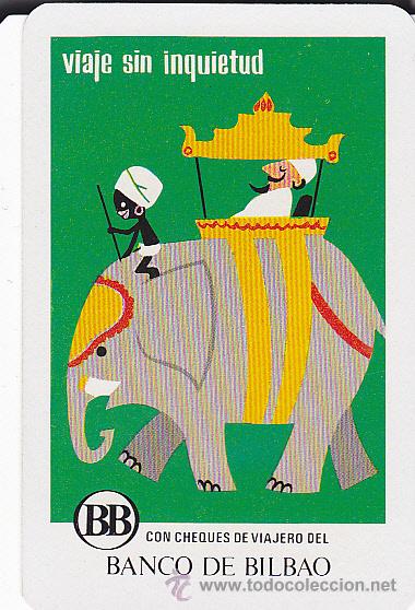 Coleccionismo Calendarios: CALENDARIO BOLSILLO FOURNIER 1971 BANCO DE BILBAO