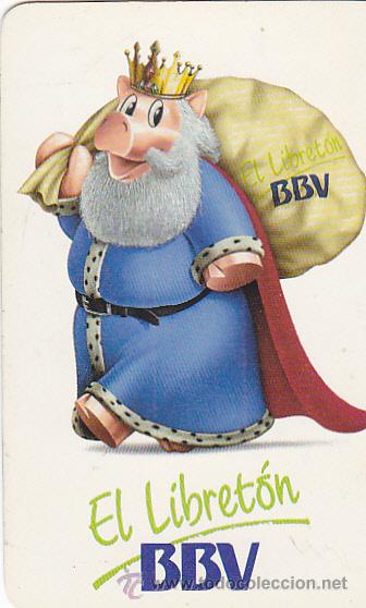 Coleccionismo Calendarios: CALENDARIO BOLSILLO FOURNIER 1996 BBV EL LIBRETON