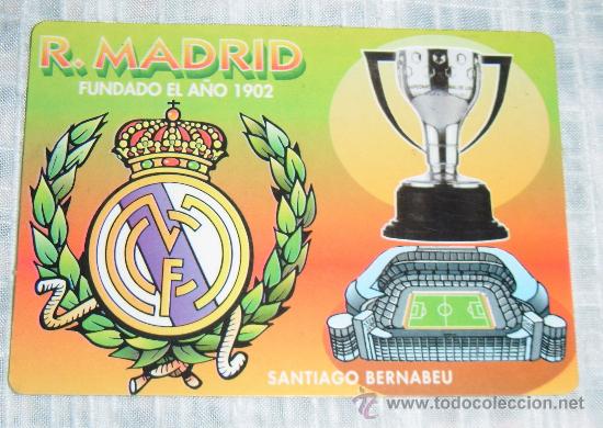 Coleccionismo calendarios: calendario Real Madrid a&ntilde;o 2002