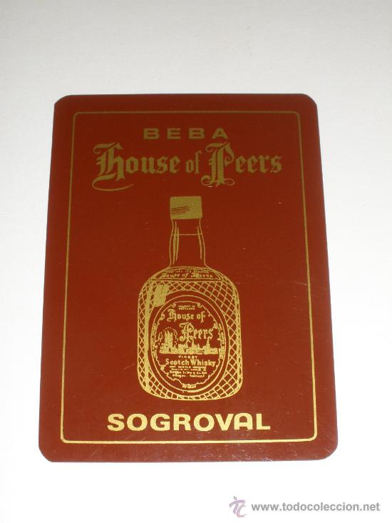 Coleccionismo Calendarios: CALENDARIO PORTUGAL 1984 - WHISKY HOUSE OF PEERS (TEMA BEBIDAS)