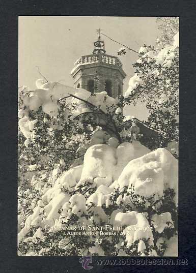 Coleccionismo Calendarios: Calendario Imatges del Sabadell antic del 1997: Campanar de Sant Feliu, any 1962 (num.23)