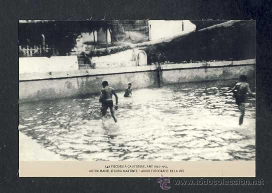 Coleccionismo Calendarios: Calendario Imatges del Sabadell antic del 2008: Piscines a Ca n'Oriach (num.147)
