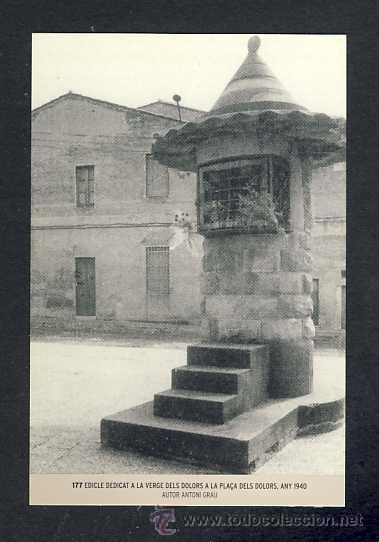 Coleccionismo calendarios: Calendario Imatges del Sabadell antic del 2010: Edicle dedicat a la Mare de D&eacute;u dels Dolors (n.177)