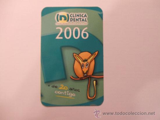 Colecionismo Calend&aacute;rios: Calendario 2006 Clinica Dental