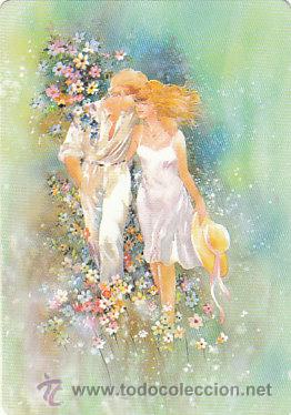 Collectables Calendars: una pareja entre flores, calendario del a&ntilde;o 1997