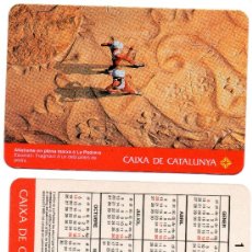 Coleccionismo Calendarios: CALENDARIO BOLSILLO. 1992. CAJA CATALUÑA. CAIXA CATALUNYA. CATALAN. BANCO. BANCOS. GAUDI. LA PEDRERA. Lote 31299287