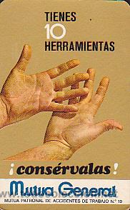 Coleccionismo calendarios: CALENDARIO BOLSILLO MUTUA GENERAL 1971 - Foto 1