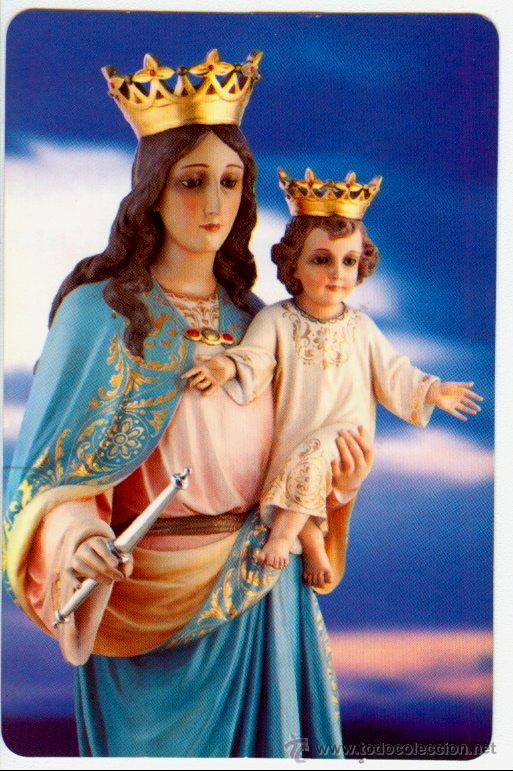 Coleccionismo calendarios: CALENDARIO DE BOLSILLO - VIRGEN MARIA Y NI&Ntilde;O JESUS (A&Ntilde;O 2002)