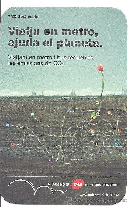Coleccionismo Calendarios: calendario TMB 2011