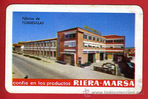 Collectables Calendars: CALENDARIO FOURNIER, PUBLICIDAD RIERA MARSA TORDESILLAS , 1969 HORIZONTAL, ORIGINAL, CAL5442