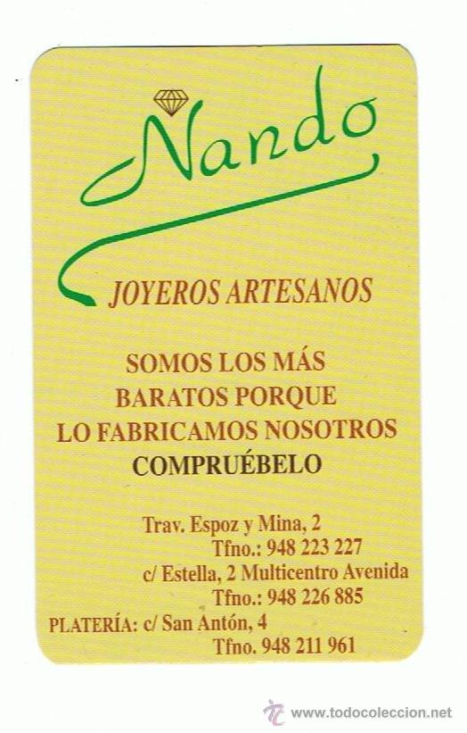 Coleccionismo Calendarios: CA 2527 Calendario Nando Joyeros Artesanos 2003
