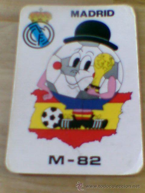 Coleccionismo calendarios: Calendario Mundial 82 Sede Madrid 1982 sobado