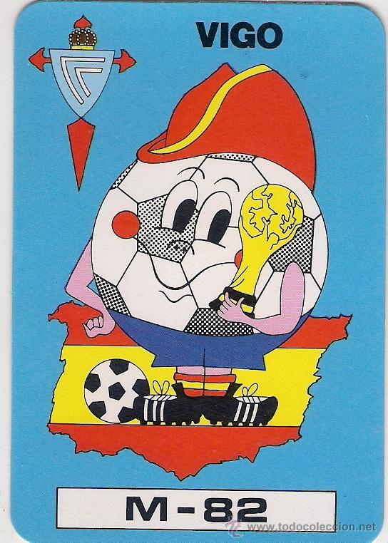 Coleccionismo calendarios: -71276 CALENDARIO FUTBOL MUNDIAL A&Ntilde;O 1982, SEDE VIGO, DEPORTES, SERIE IG 11232-81