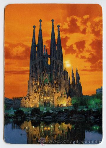 Coleccionismo Calendarios: CALENDARIO DE BOLSILLO - 1986 - LA SAGRADA FAMILIA - GAUD&Iacute;