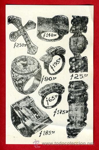 Sammeln von Kalendern: CALENDARIO PUBLICIDAD, PRESTAMOS JOYERIA BERNARDO ,PLASTICO , CUBA , 1951 , ORIGINAL ,CAL6634