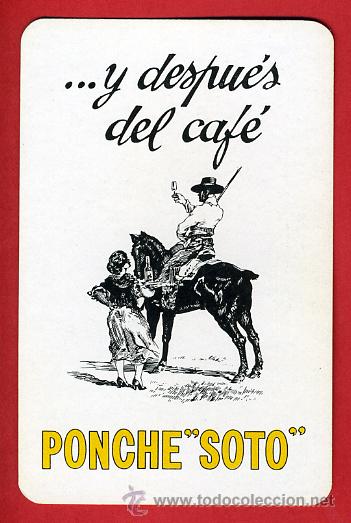 Sammeln von Kalendern: CALENDARIO FOURNIER, PUBLICIDAD, PONCHE SOTO , 1972 , CAL6677