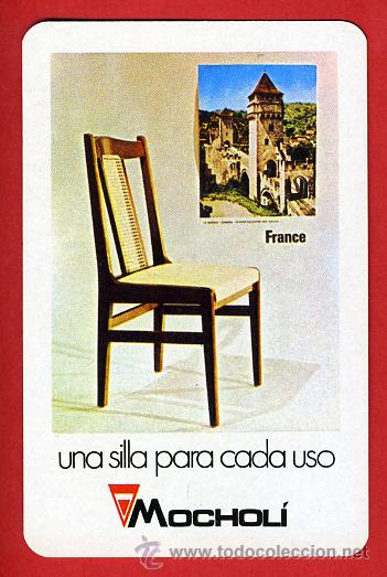 Sammeln von Kalendern: CALENDARIO FOURNIER, PUBLICIDAD, SILLA MOCHOLI , 1971 , CAL6678