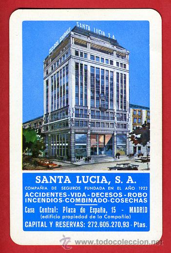 Sammeln von Kalendern: CALENDARIO FOURNIER, PUBLICIDAD, SANTA LUCIA , 1970 , CAL6684
