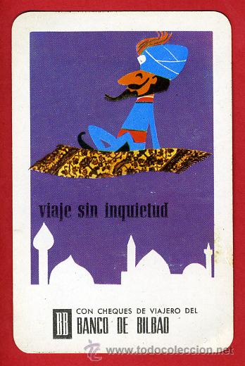 Sammeln von Kalendern: CALENDARIO FOURNIER, PUBLICIDAD, BANCO BILBAO , 1969 , CAL6704