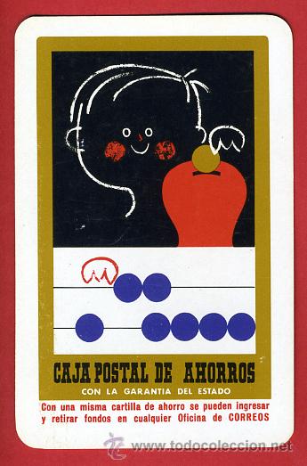 Collezionismo Calendari: CALENDARIO FOURNIER, PUBLICIDAD, CAJA POSTAL AHORROS , 1969 , CAL6717
