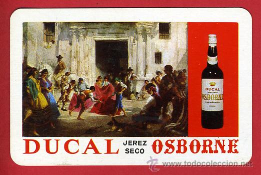 Collezionismo Calendari: CALENDARIO FOURNIER, PUBLICIDAD, DUCAL OSBORNE , 1969 , CAL6720