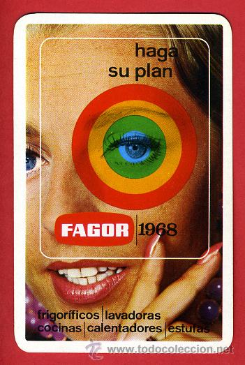 Collezionismo Calendari: CALENDARIO FOURNIER, PUBLICIDAD, PLAN FAGOR , 1968 , CAL6723