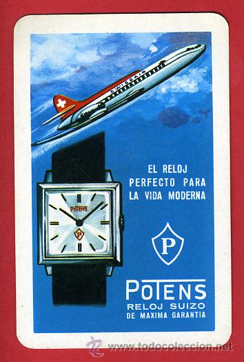 Collezionismo Calendari: CALENDARIO FOURNIER, PUBLICIDAD, RELOJ POTENS , 1967 , CAL6760