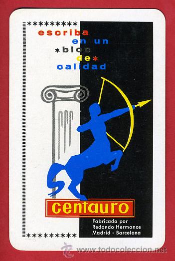 Collezionismo Calendari: CALENDARIO FOURNIER, PUBLICIDAD, CENTAURO , 1967 , CAL6762