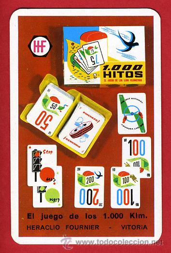 Collezionismo Calendari: CALENDARIO FOURNIER, PUBLICIDAD, JUEGO HITOS , 1966 , CAL6803