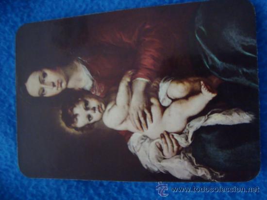 Coleccionismo calendarios: calendario bolsillo, almanaque 1989 virgen con ni&ntilde;o jesus