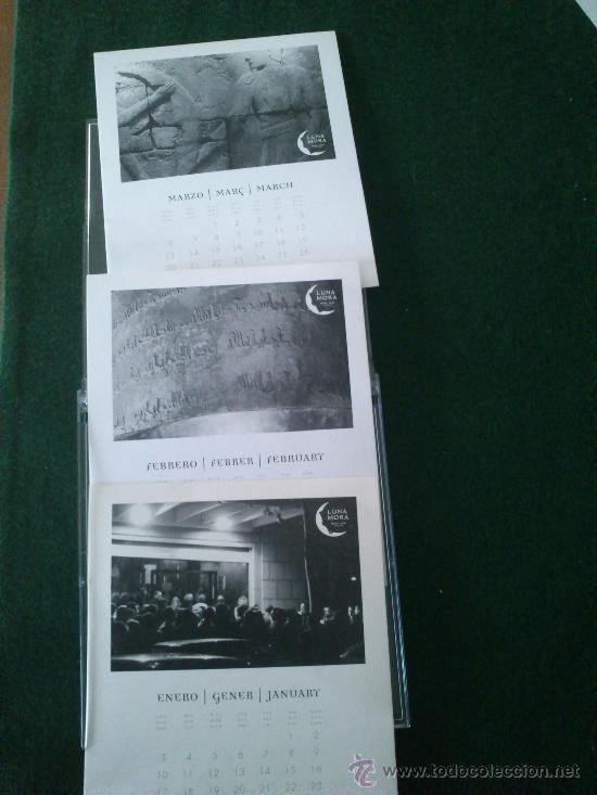 Coleccionismo Calendarios: Antiguo Calendario Del A&ntilde;o 2000 De La Desaparecida Discoteca Luna Mora De Barcelona.