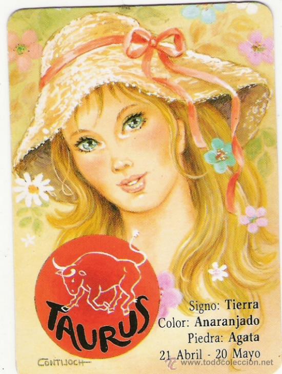 Coleccionismo Calendarios: HOROSCOPOS - TAURUS - A&Ntilde;O 2001