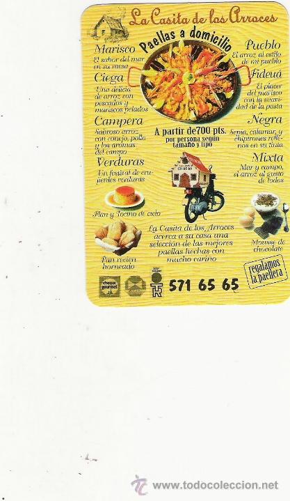 Collectables Calendars: LA CASITA DE LOS ARROCES - A&Ntilde;O 2001