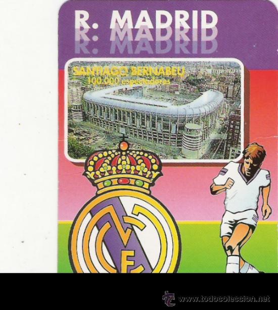 Colecionismo Calend&aacute;rios: R. MADRID - A&Ntilde;O 1998