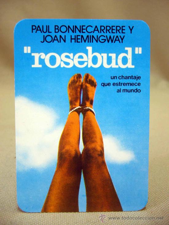 Coleccionismo Calendarios: CALENDARIO DE BOLSILLO, ROSEBUD, 1975, MARTINEZ ROCA