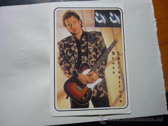 Coleccionismo Calendarios: CALENDARIO EXTRANJERO 1993 MUSICA BRUCE SPRINGSTEEN