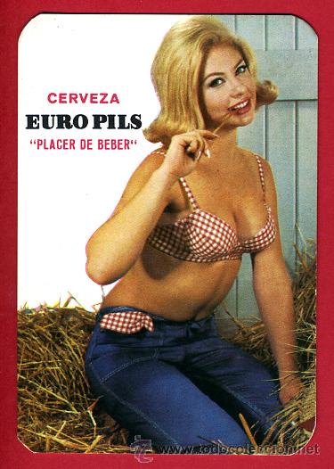 Collectables Calendars: CALENDARIO CERVEZA, PUBLICIDAD CERVEZAS EURO PILS , 1968 ,CAL6885