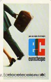 Collectionnisme Calendriers: Calendario Fournier. 1977 Eurocheque. Banco Hispano Americano.