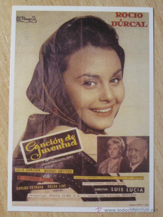 Coleccionismo Calendarios: CALENDARIO . Artista de Cine. ROCIO DURCAL. Canci&oacute;n de Juventud. 2004.
