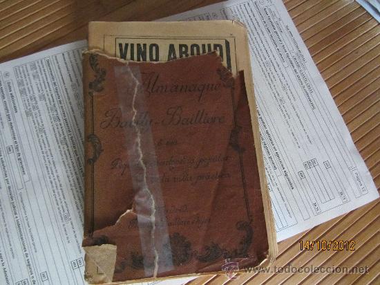 Colecionismo Calend&aacute;rios: Almanaque Bally Bailliere, Peque&ntilde;a enciclopedia popularBailly Baillirtr,a&ntilde;o 1908