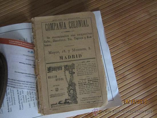 Colecionismo Calend&aacute;rios: almanaque bailly-bailliere, enciclopedia de la vida prtactica, 1905