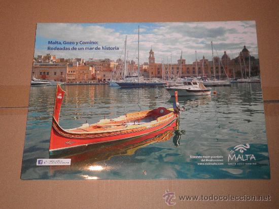 Coleccionismo calendarios: CALENDARIO DE PARED A&Ntilde;O 2012 - malta - Historia National Geographic -