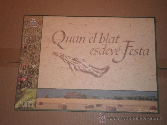 Coleccionismo calendarios: CALENDARIO DE PARED A&Ntilde;O 2006 - Sa nostra, Caixa de Balears - QUAN EL BLAT ESDEV&Eacute; FESTA -