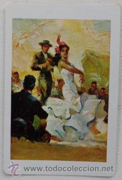 CALENDARIO FOLKLORE GITANOS NAIPES COMAS A&Ntilde;O 1983