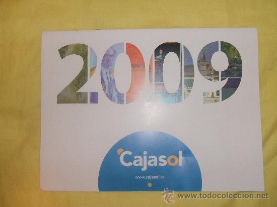 Colecionismo Calend&aacute;rios: CALENDARIO DE PARED  CAJASOL 2009