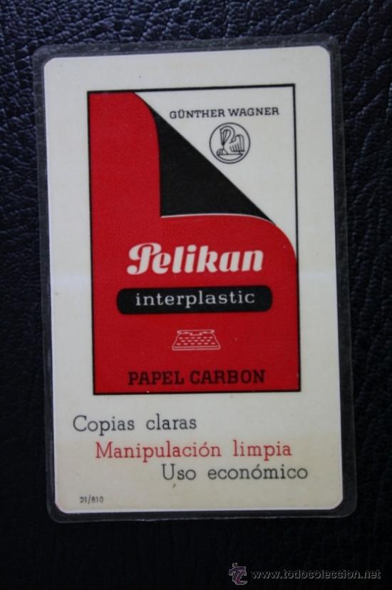Coleccionismo Calendarios: Calendario Publicitario A&ntilde;o 1967 - Pelikan Papel Carbon Plastificado - Ref/96